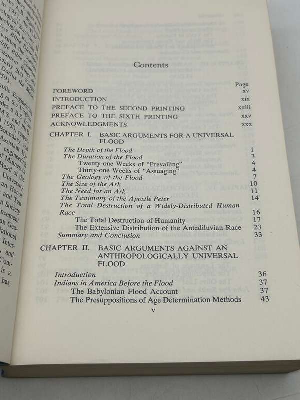 The Genesis Flood: The Biblical Record and Its Scientific Implications by John C Whitcomb