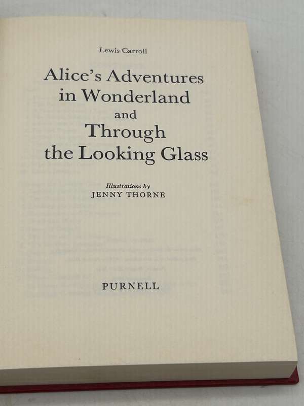 Alice's Adventures in Wonderland and Through the Looking-Glass by Lewis Carroll