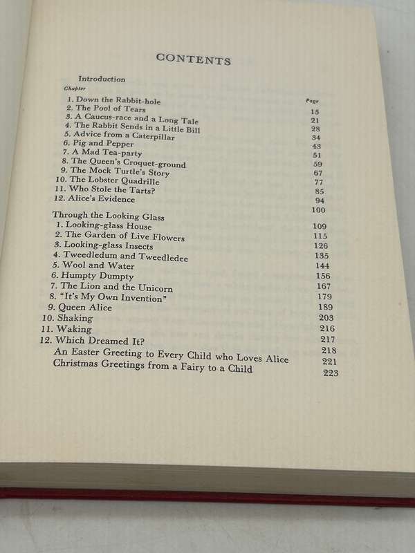 Alice's Adventures in Wonderland and Through the Looking-Glass by Lewis Carroll
