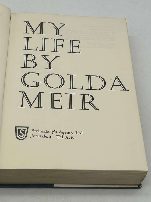 My Life by Golda Meir