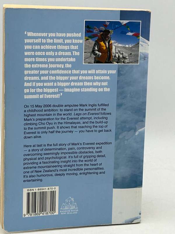 Legs On Everest by Mark Inglis