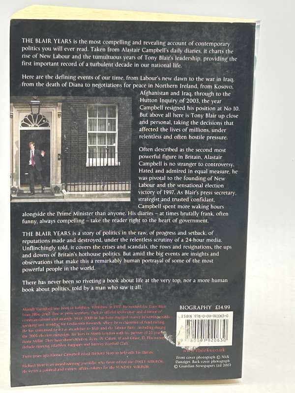 The Blair Years | Extracts from The Alistair Campbell Diaries