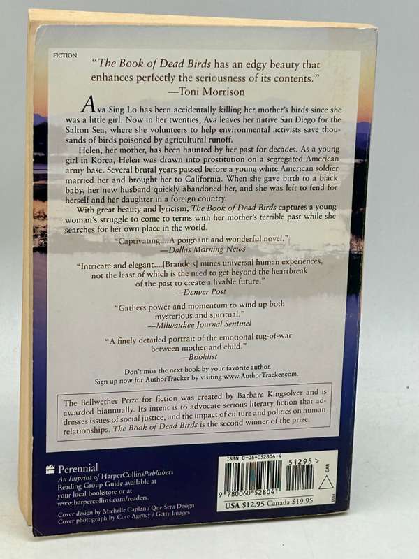 The Book of Dead Birds by Gayle Brandeis | Bellwether Prize Winner