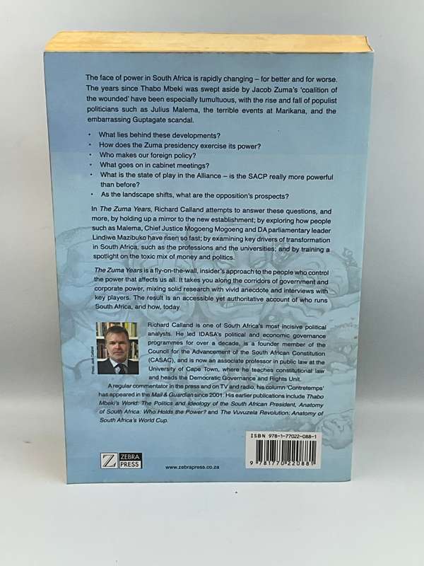 The Zuma Years by Richard Calland