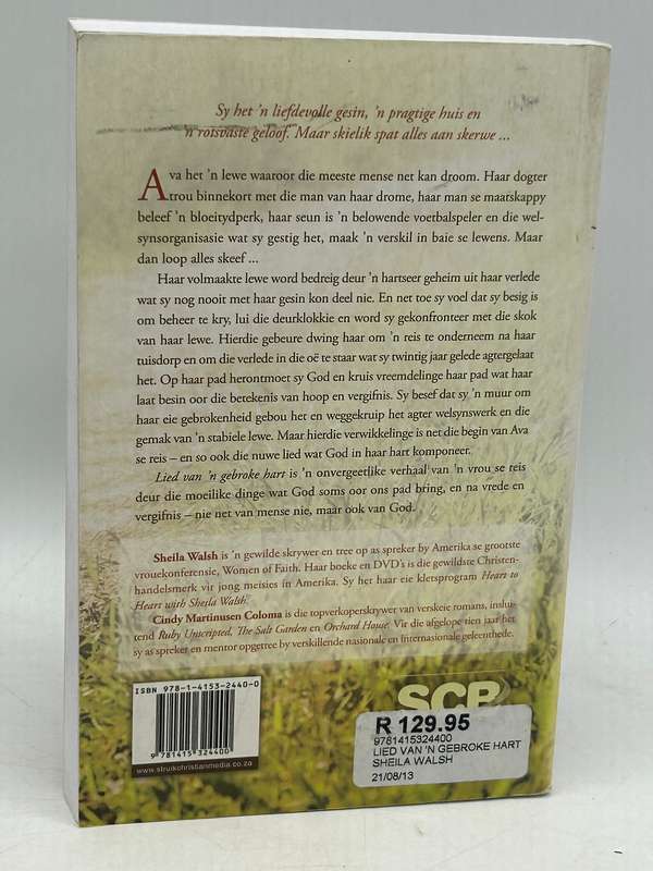 Lied van 'n gebroke hart ~ Sheila Walsh