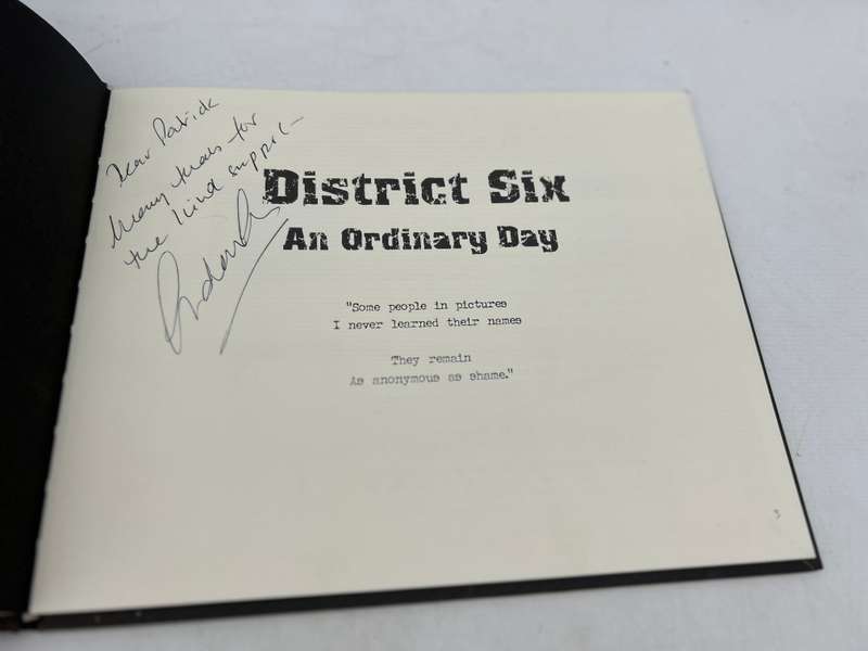 District Six: An Ordinary Day by: Graham Ellis | Signed Copy