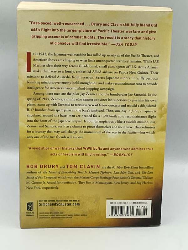 Lucky 666: The Impossible Mission That Changed the War in the Pacific ~ Bob Drury & Tom Clavin
