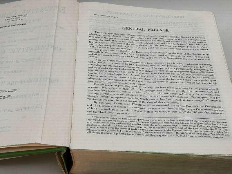 Strong's Exhaustive Concordance of the Bible