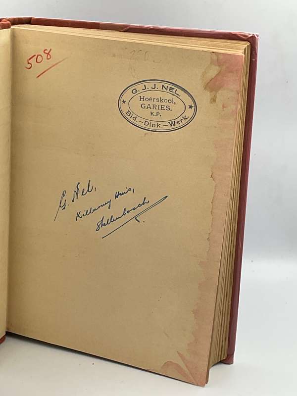Worsteljare deur Ds. A.J.V. Burger - Anglo-Boereoorlog 1936