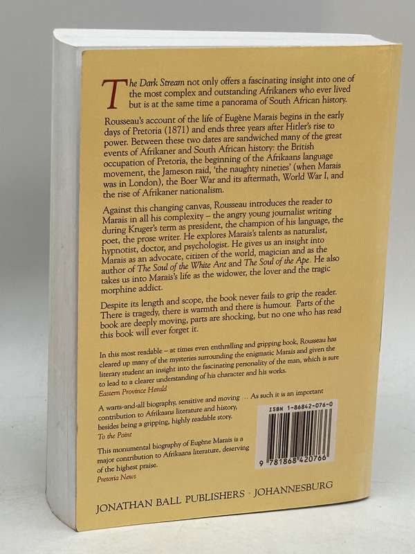 The Dark Stream ~ The Story of Eugene  Marais - Leon Rousseau