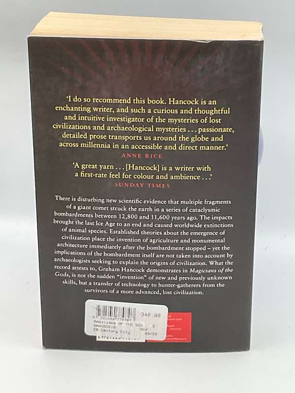 Magicians of the Gods The Forgotten Wisdom of Earth's Lost Civilisation ~ Graham Hancock