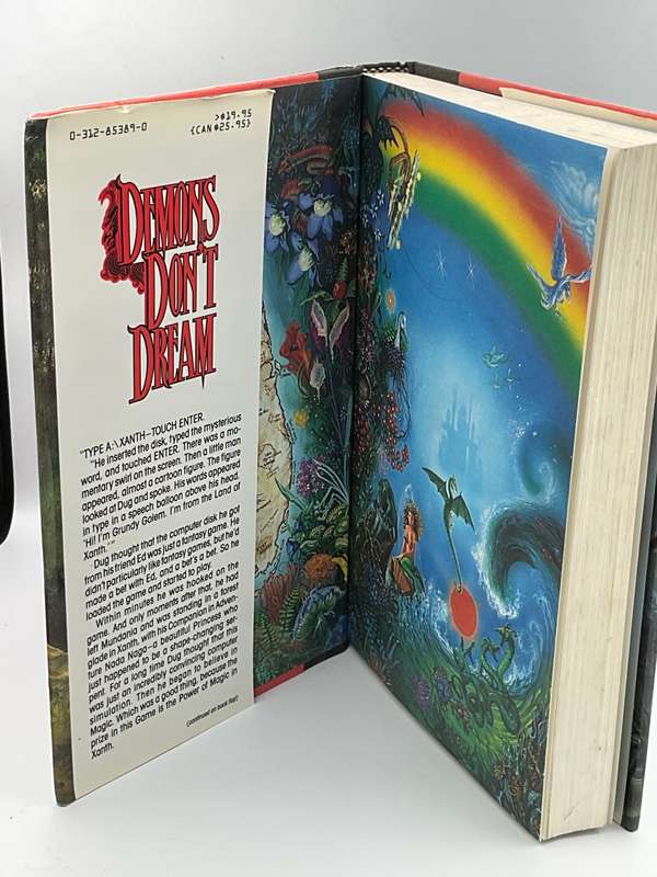 Demons don't Dream by - Piers Anthony ~ Xanth Novel | Hard cover copy beautiful illustration