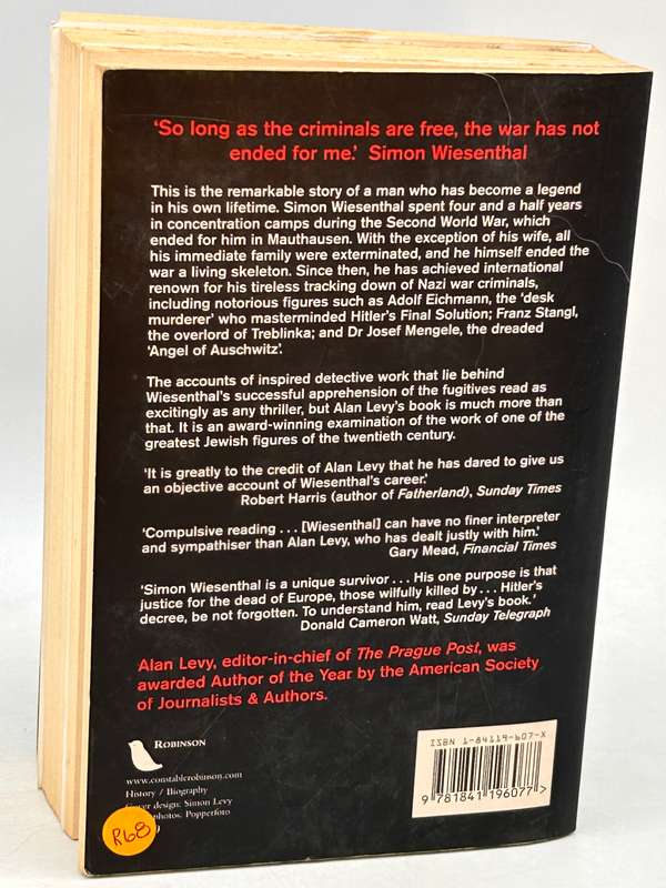 Nazi Hunter: The Wiesenthal File" by Alan Levy
