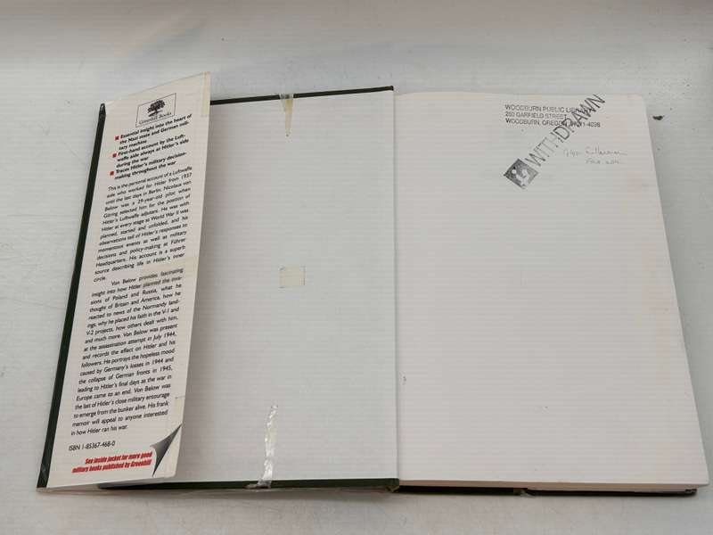 At Hitler's Side: The Memoirs of Hitler's Luftwaffe Adjutant 1937 - 1945 by Nicolaus von Below