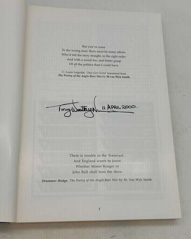 A Tourist Guide to the Anglo Boer War 1899-1902 Tony West-Nunn | Signed