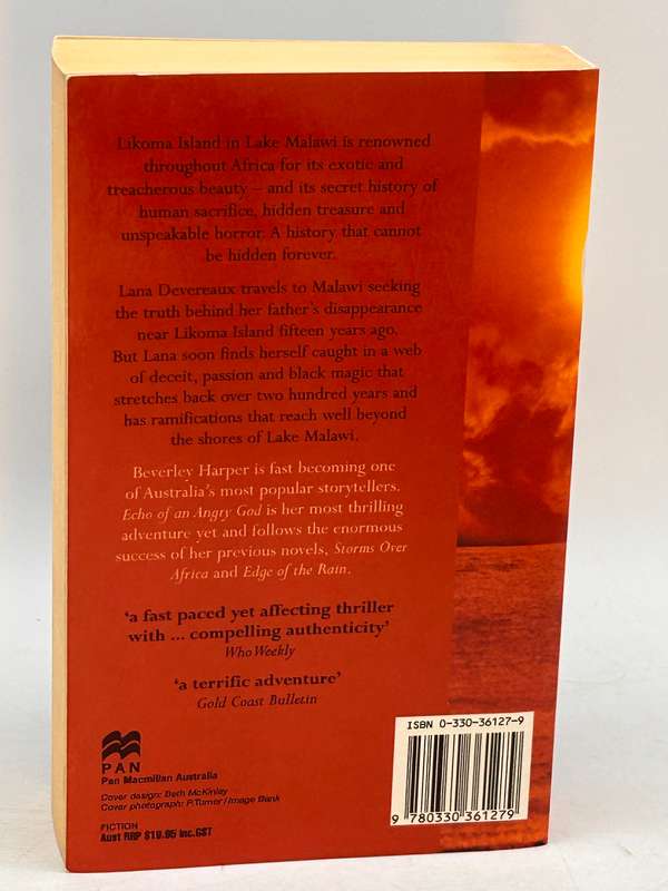 Echo of an Angry God ~ Beverley Harper