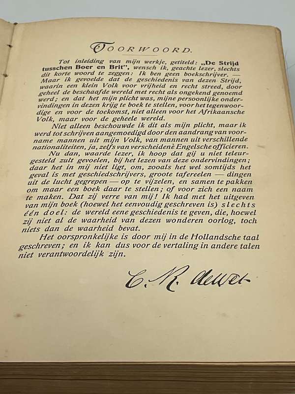 De Strijd Tusschen Boer en Brit. De Herinnering van den Boeren-Generaal C. R. de Wet 1903