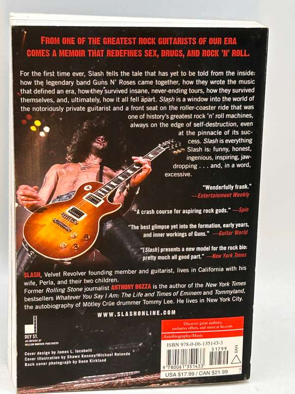 Slash with Anthony Bozza | Guns N Roses