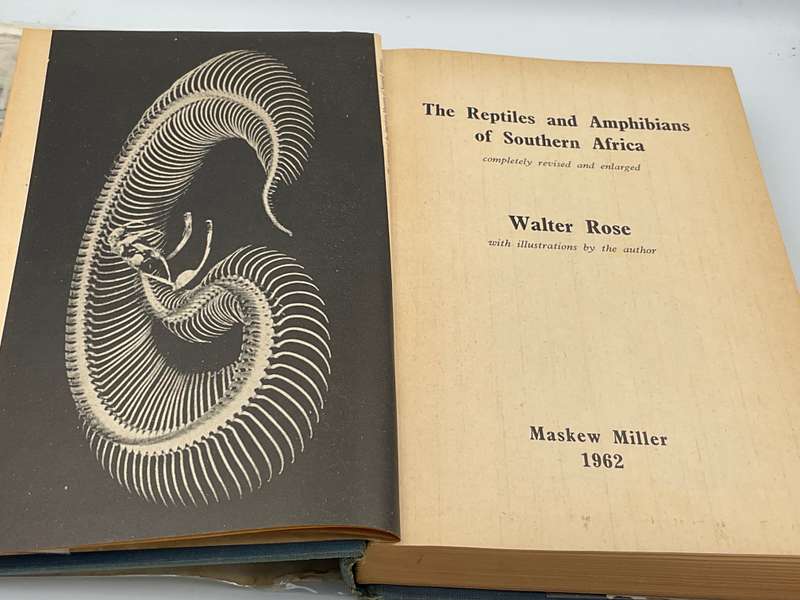 The Reptiles and Amphibians of Southern Africa - Walter Rose