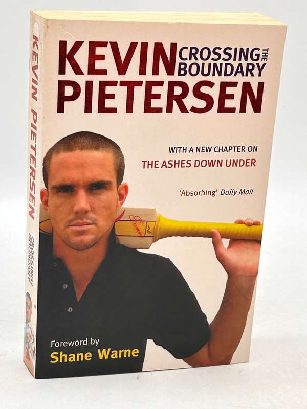 Crossing the Boundary by Kevin Pietersen ~ Soft Cover | Cricket Collection