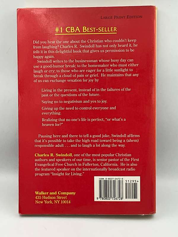 Laugh Again: Experience Outrageous Joy by Charles R. Swindoll