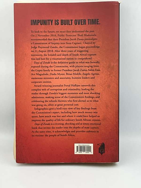 Days of Zondo: The Fight for Freedom from Corruption - Ferial Haffajee & Ivor Chipkin