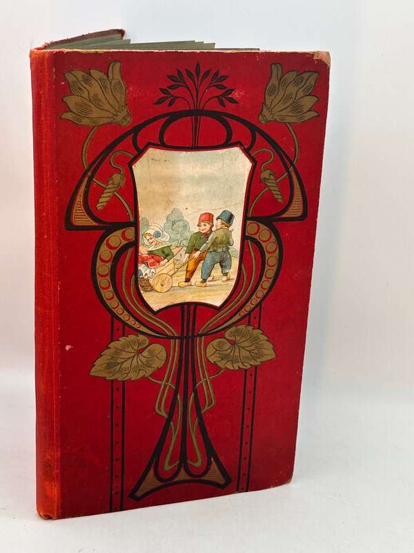 Vintage Postcard Album with Colourful British, European and American Postcards