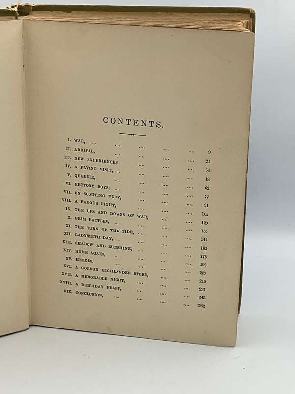 A Gordon Highlander by E Everett-Green | 1903 Children's Story re Boer War