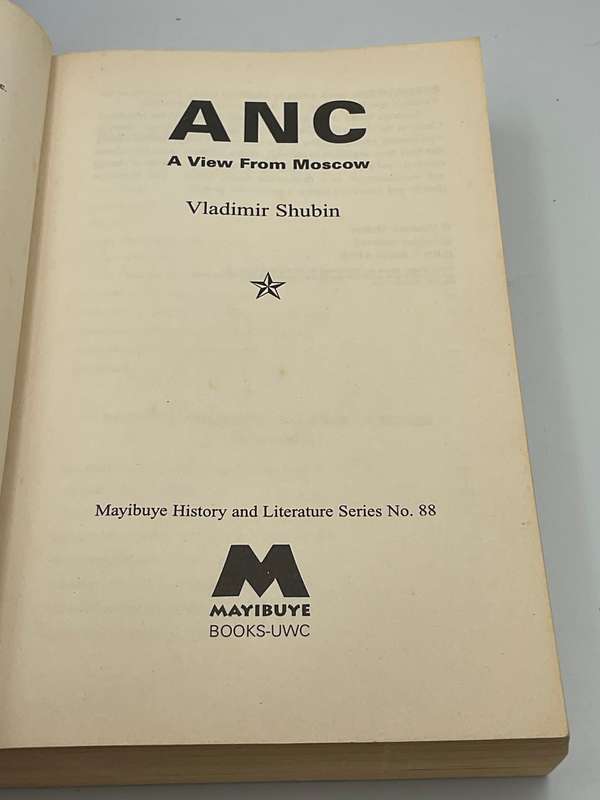 ANC: A View from Moscow by  Vladimir  Shubin | Mayibuye History and Literature Series