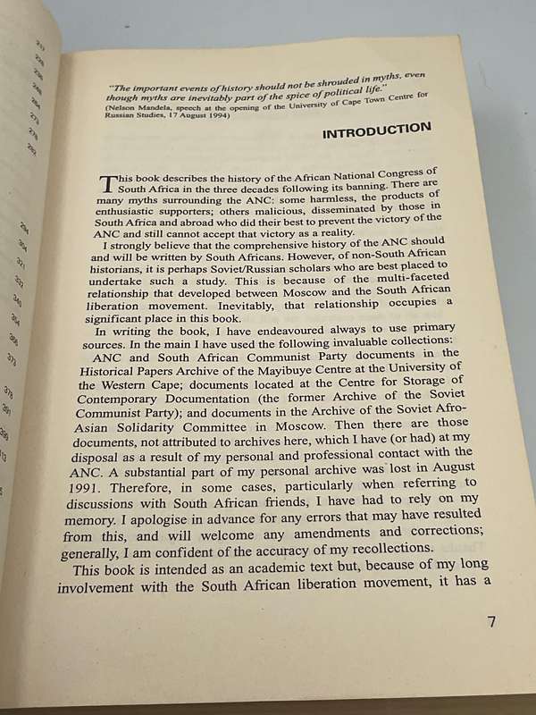 ANC: A View from Moscow by  Vladimir  Shubin | Mayibuye History and Literature Series