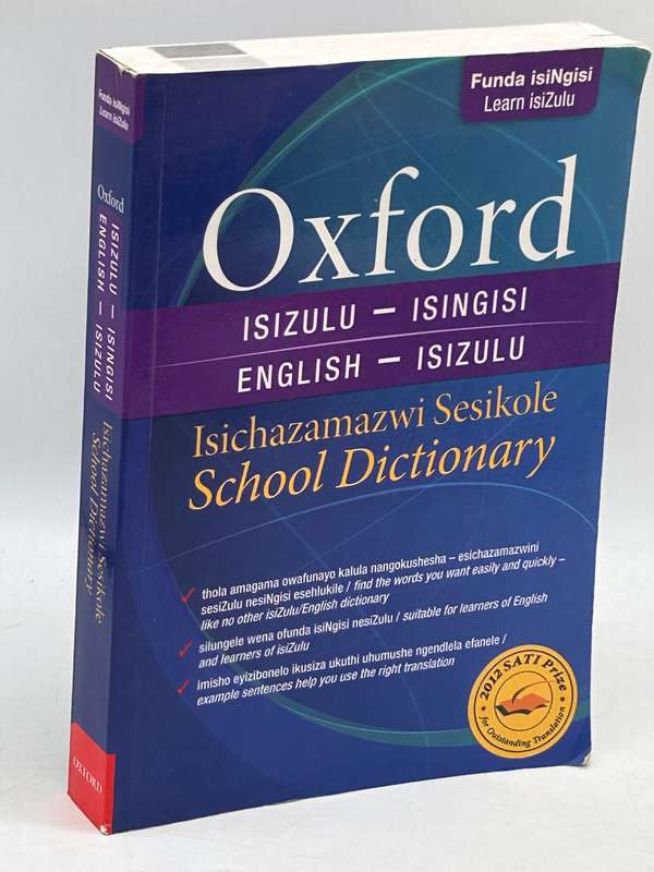 Oxford Bilingual Dictionary: IsiZulu - Isingisi | English - IsiZulu