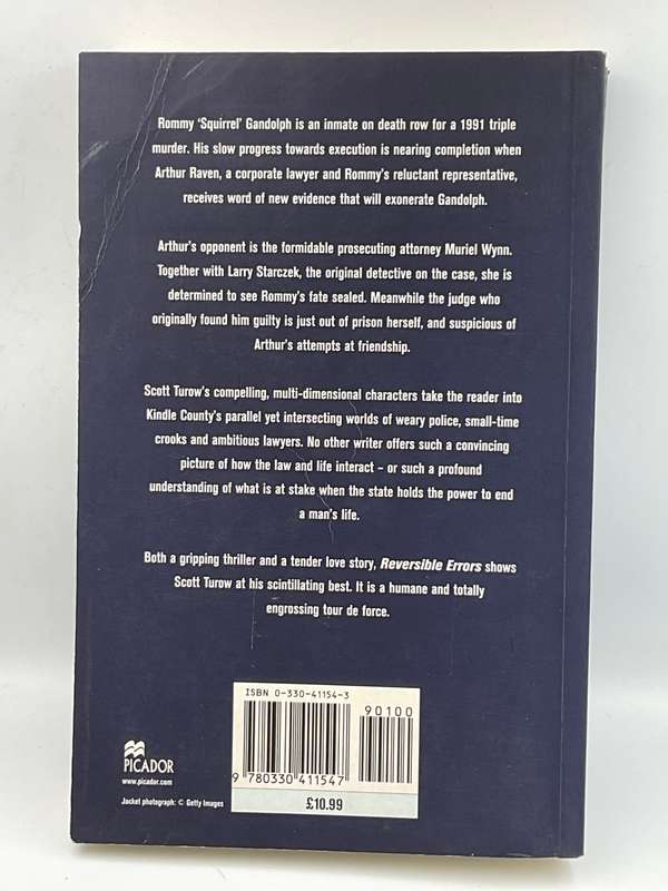 Reversible Errors by Scott Turow
