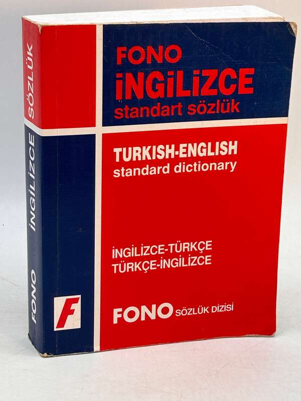 Turkish-English Standard Dictionary | Fono İngilizce Standart Sözlük