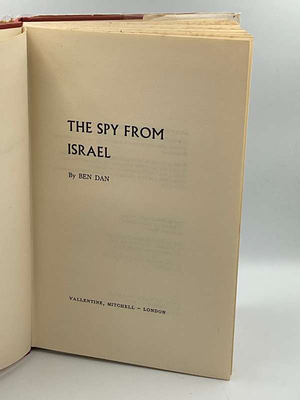 The Spy From Israel by Ben Dan | First British Edition 1969