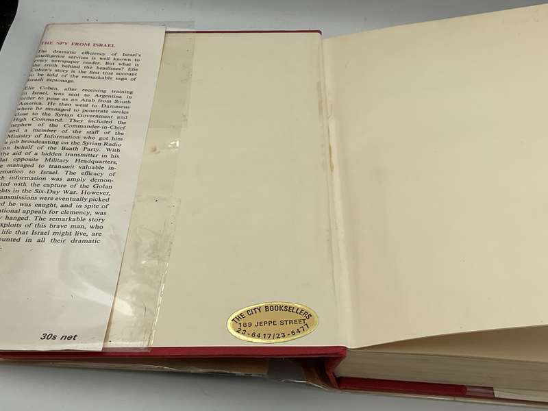 The Spy From Israel by Ben Dan | First British Edition 1969