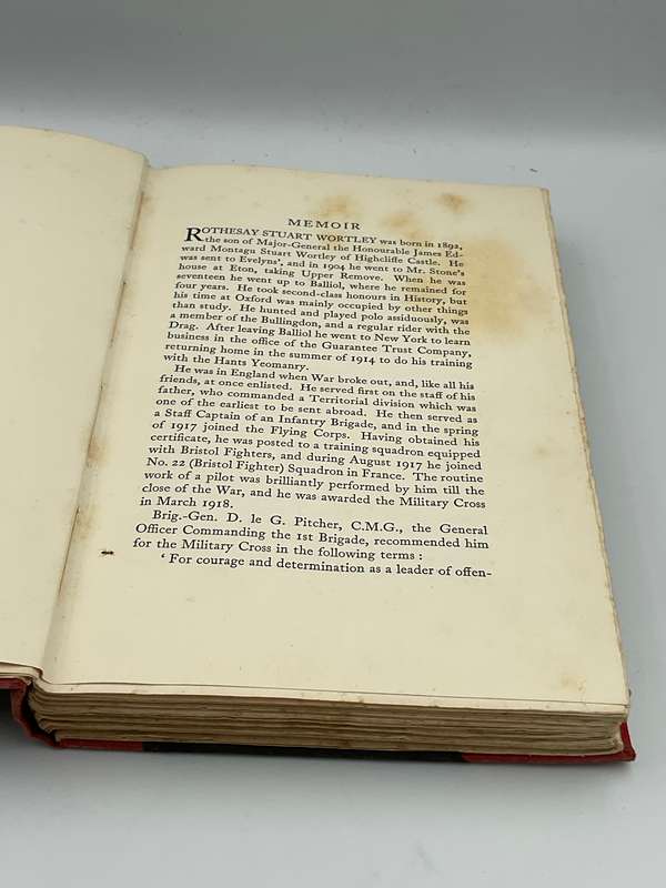 Letters From A Flying Officer by Rothesay Stuart Wortley | Oxford University Press, 1928