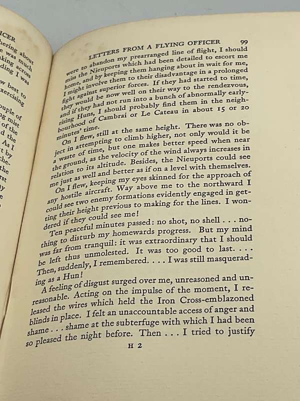 Letters From A Flying Officer by Rothesay Stuart Wortley | Oxford University Press, 1928