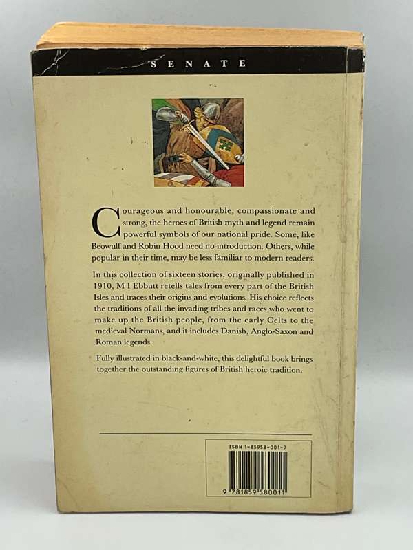 The British Myths and Legends by MI Ebbutt