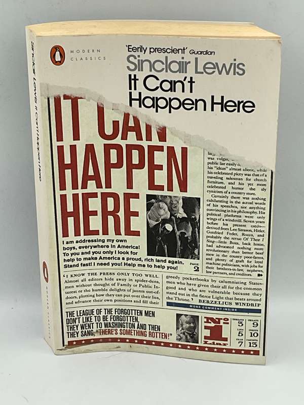 It Can't Happen Here - Sinclair Lewis