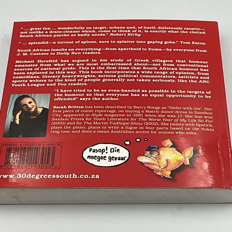 The Art of the South African Insult - Sarah Britten