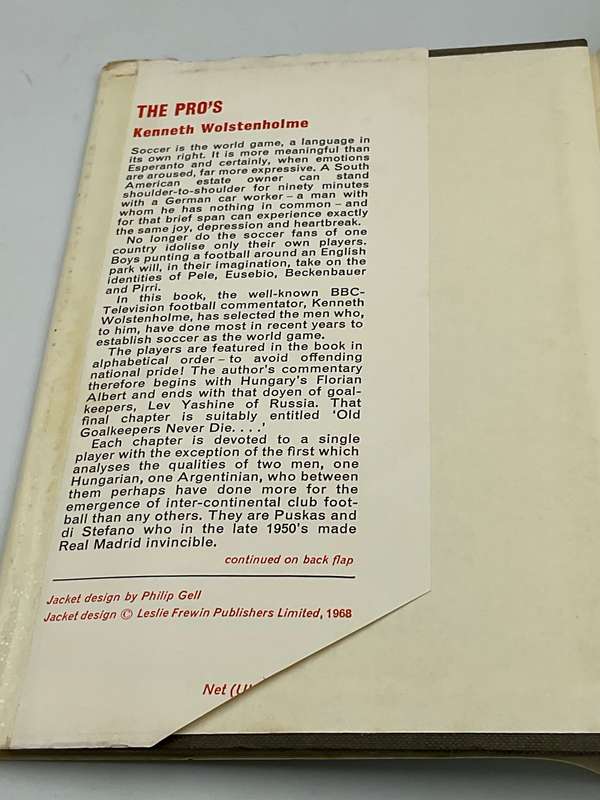 The Pro's by Kenneth Wolstenholme  1968