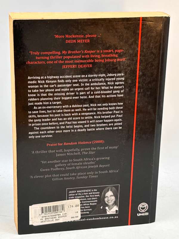 My Brother'S Keeper - Jassy Mackenzie