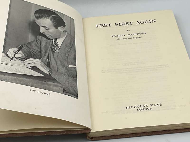 Feet First Again by Stanley Matthews | Nicholas Kaye, 1952