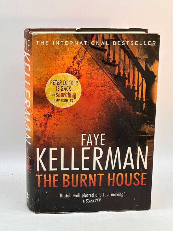 The Burnt House by Faye Kellerman | Large Format Hardcover