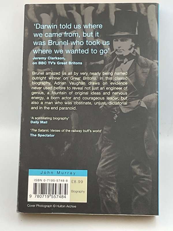 Isambard Kingdom Brunel By Adrian Vaughan | Engineering Knight Errant