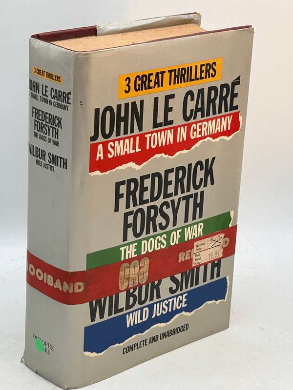3 Great Thrillers John Le Carre, Frederick Forsyth and Wilbur Smith