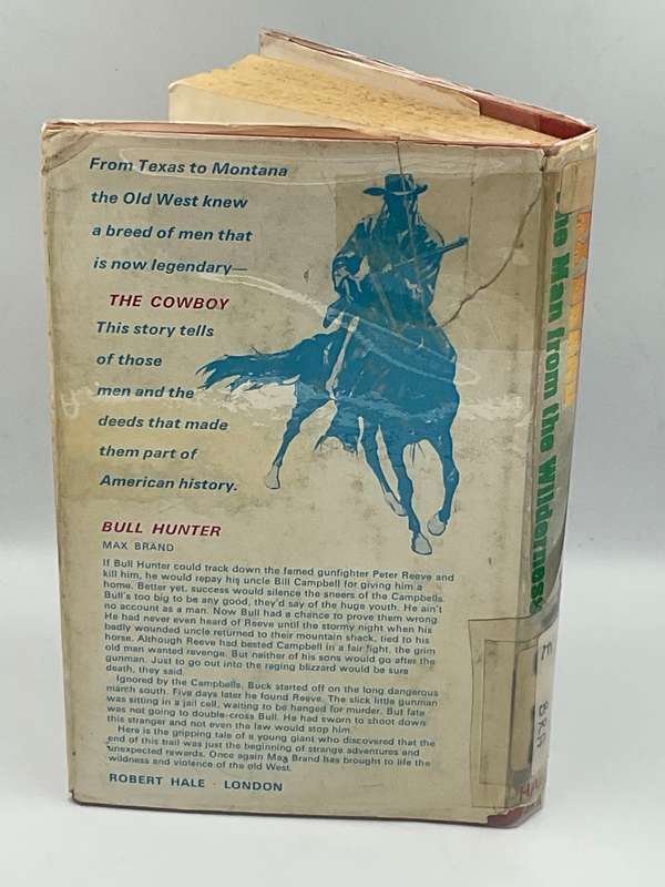 The Man from the Wilderness by Max Brand 1982 | Western