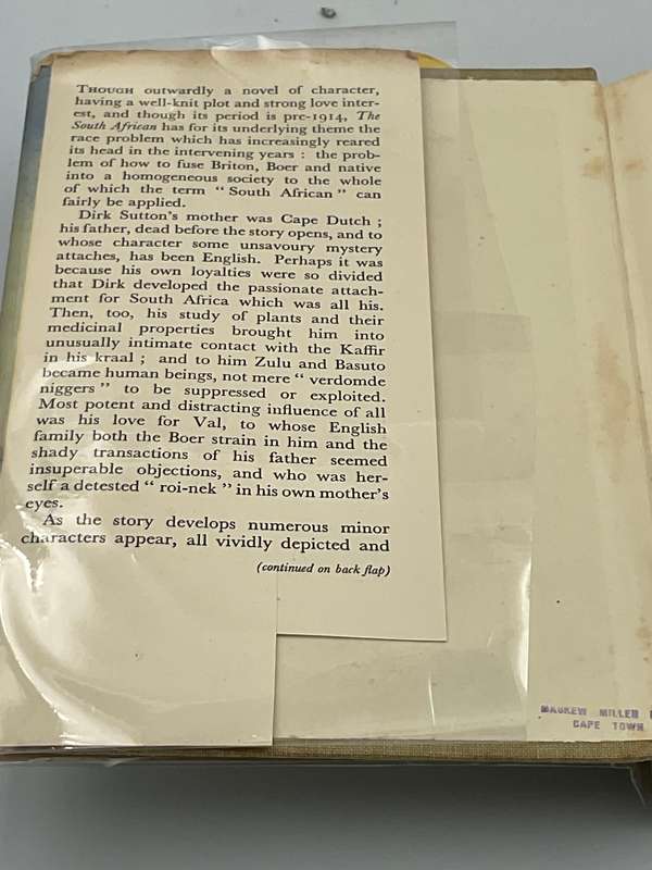 The South African - Nora Laing | First Edition 1952