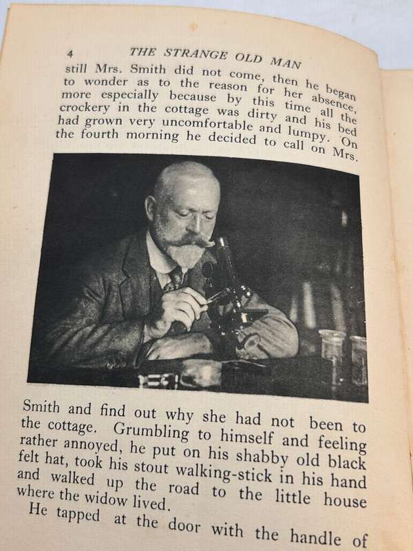 The Strange Old Man by SH Skaife | Signed First Edition with great photos of kids with giant insects