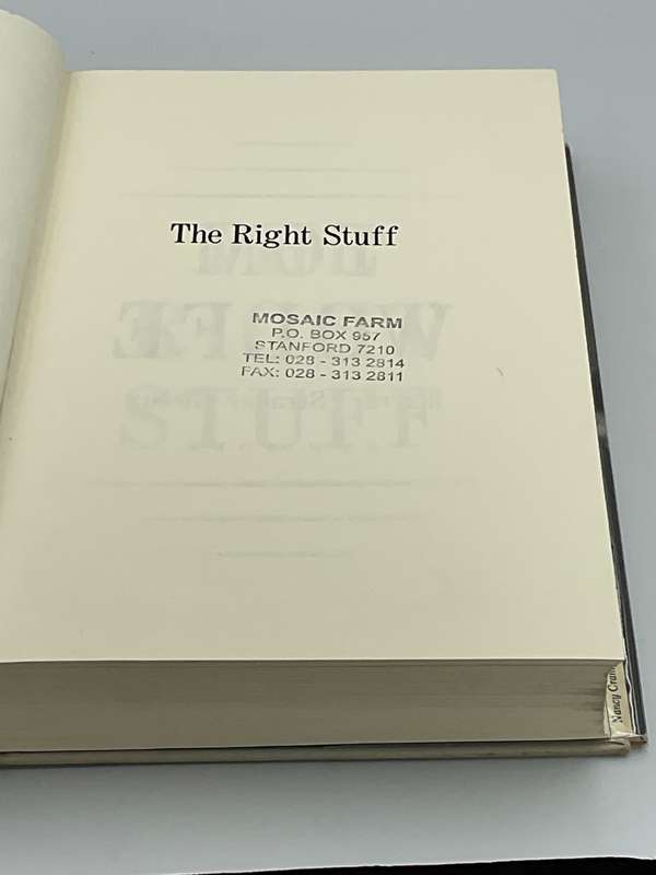 The Right Stuff by Tom Wolfe 1979